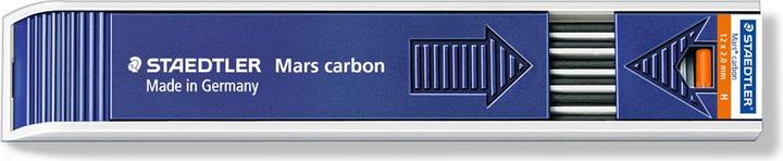 Image du produit Staedtler Mine à dessin Mars carbon 200, produit unique, H (12 pcs, 2 mm, H)