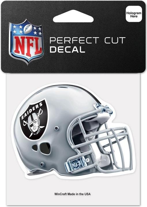 NFL Las Vegas Raiders Aufkleber Helm