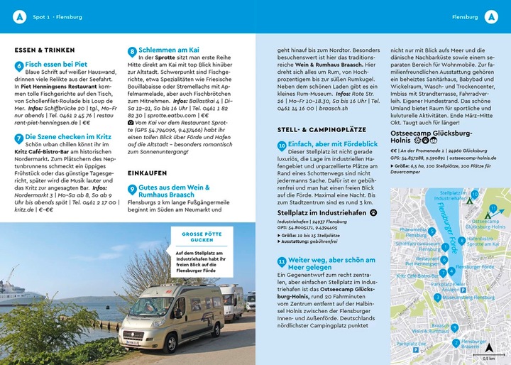 Actual product image Camper Guide Baltic Sea Coast & Mecklenburg Lake District (German, Thomas Zwicker, 2021)