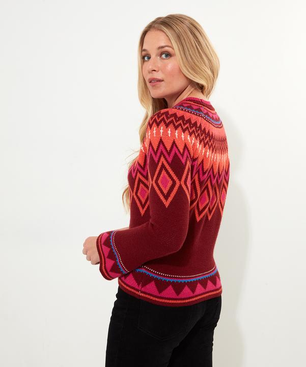 Produktbild Joe Browns Fluted Sleeve Fair Isle Knit Jumper (44)