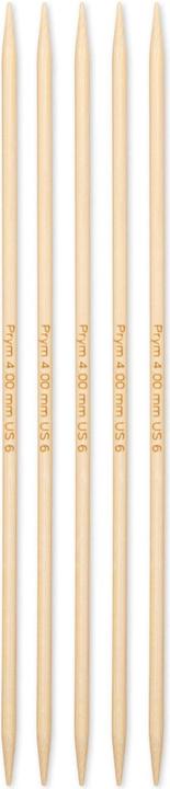 Prym Stricknadeln BAMBUS 4.00 mm, 20 cm