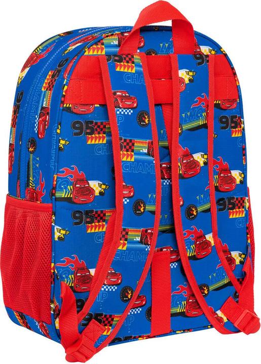 Produktbild Cars Schulrucksack Race ready Blau 33 x 42 x 14 cm