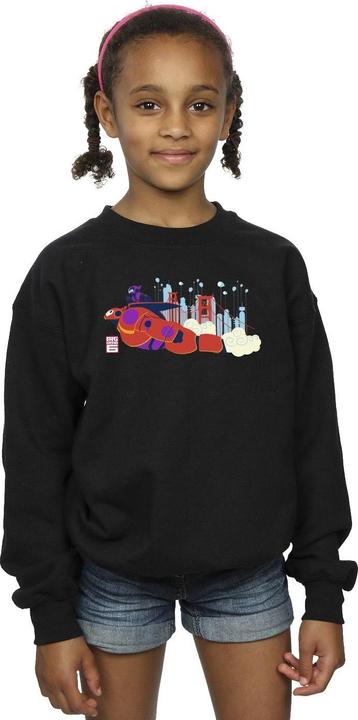 Produktbild Disney Big Hero 6 Baymax Hiro Bridge Sweatshirt Mädchen (116)