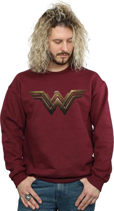 Produktbild Wonder Woman Logo Sweatshirt aus Baumwolle (L)