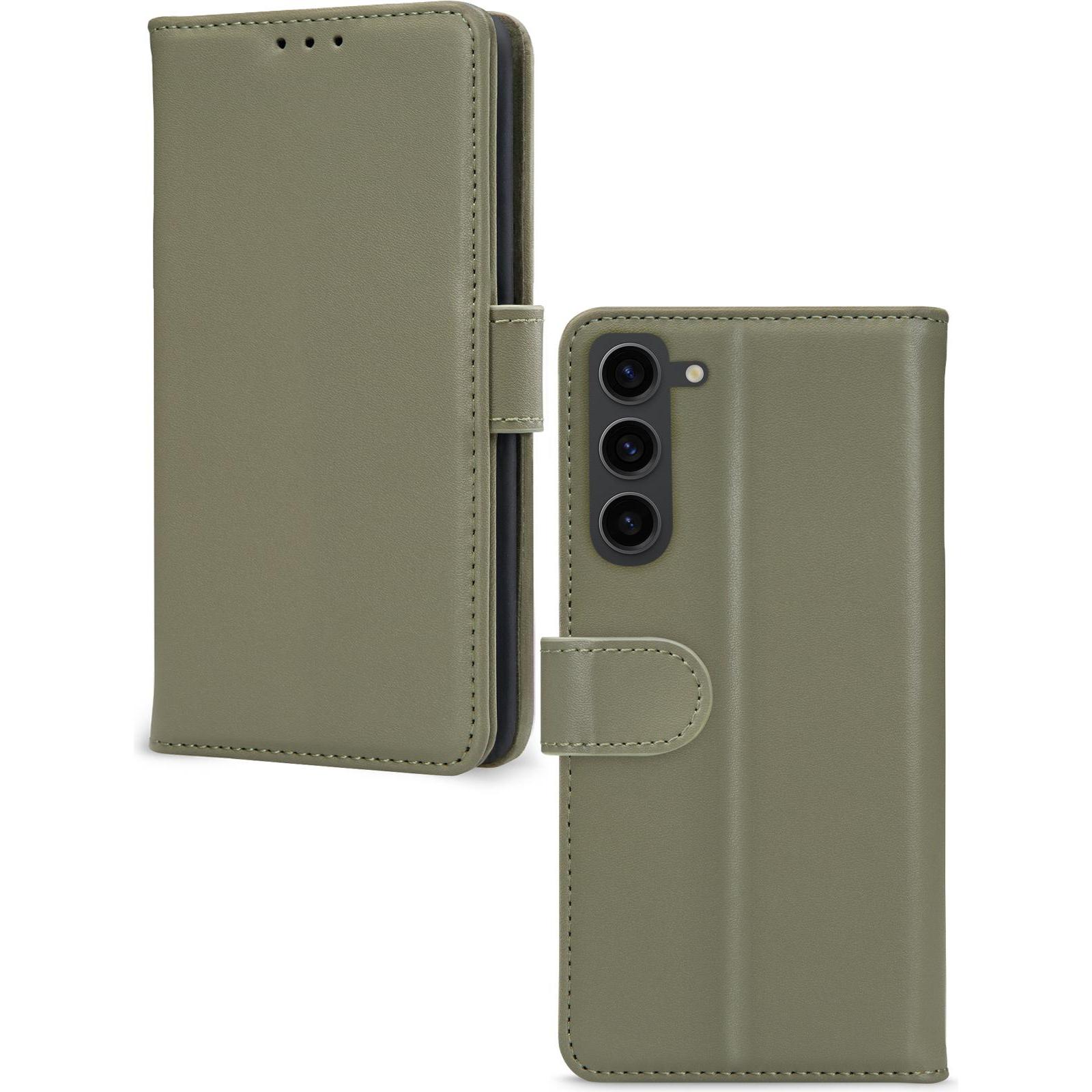 Mobilize Premium Gelly Wallet (Samsung Galaxy S23+), Smartphone Hülle, Grün