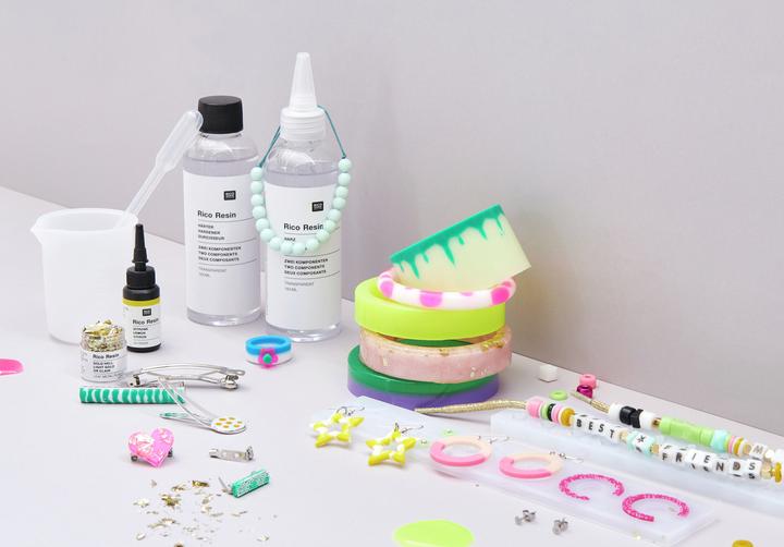 Actual product image Rico Design Silicone mould for hair clips and.500740