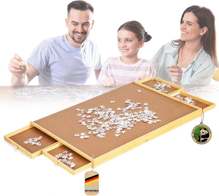 Immagine prodotto Floordirekt Yukon Puzzletisch mit Schubladen (1000 pezzi)