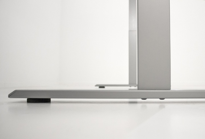 Actual product image Kerkmann Move 2 height-adjustable desk light grey rectangular