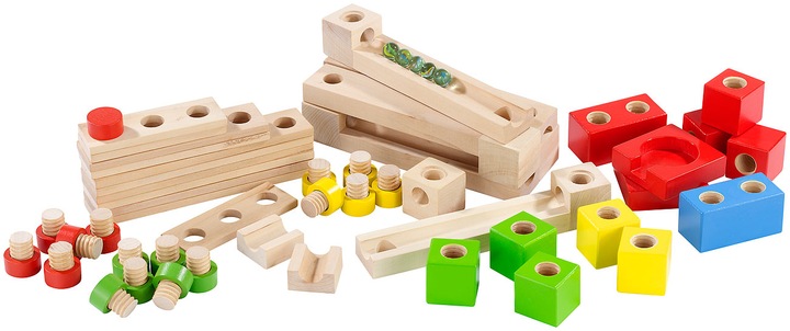 Produktbild Playtastic Kugelbahn-Bausatz aus Holz