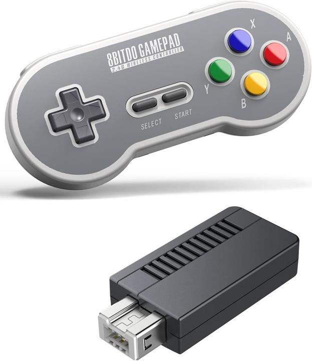 Produktbild 8bitdo SF30 Gamepad (SNES Classic, Switch, Android, Mac)