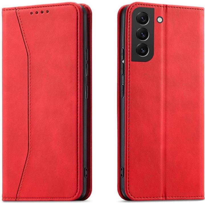 Immagine prodotto Hurtel Custodia Magnet Fancy per Samsung Galaxy S23 Ultra Cover con Flip Stand Wallet Rosso (Samsung Galaxy S23 Ultra)