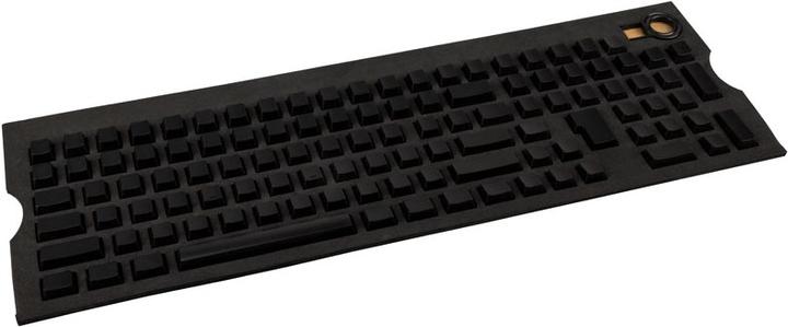 Produktbild Das Keyboard Clear Black, Blank Keycap Set