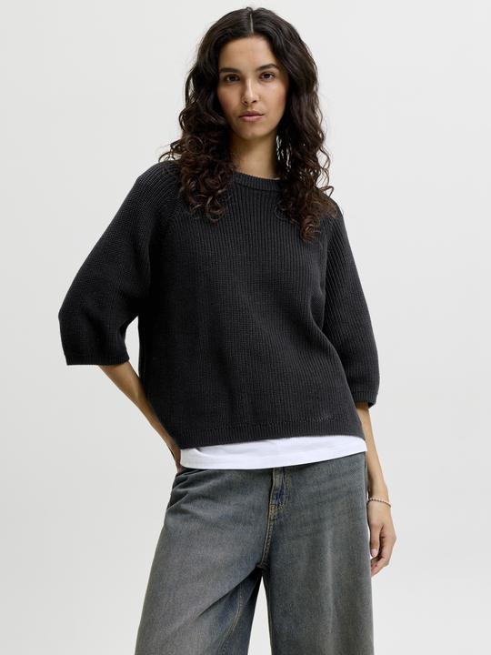 Produktbild JJXX Jxmarge Twist Ss Crew Neck Knit Sn (M)