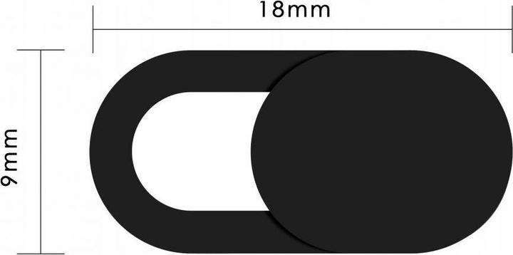 Produktbild Hofi Slim Pro+ Kamerablende Webcam-Abdeckung Schwarz