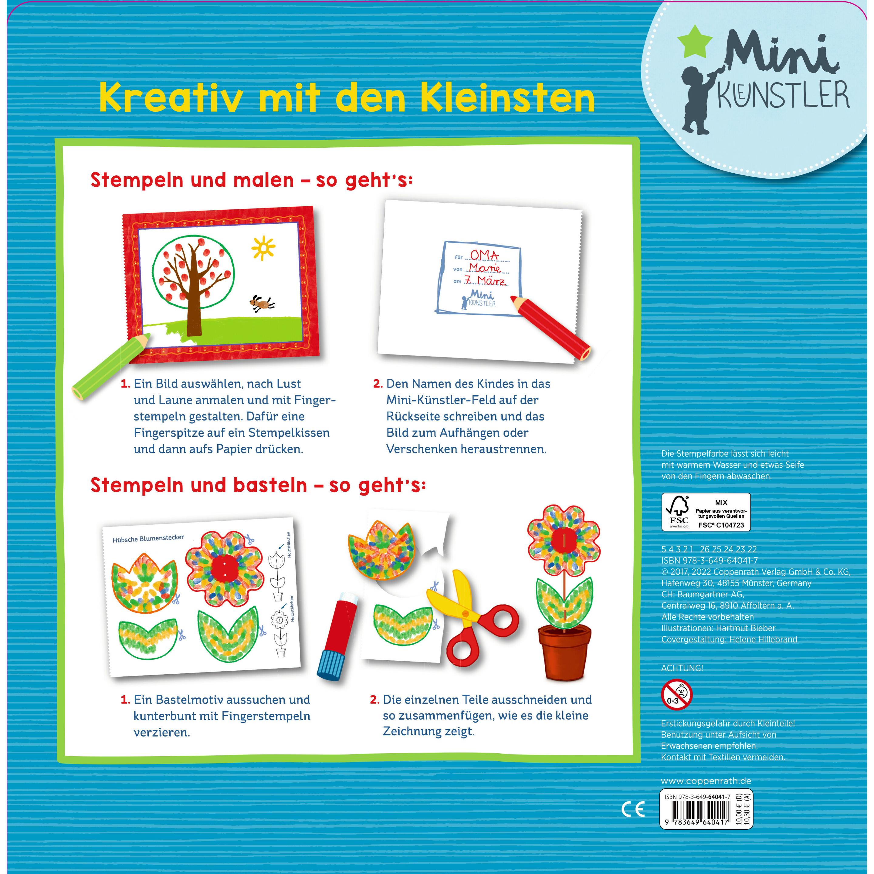 Thumbnail - Coppenrath Mein erstes Fingerstempel-Bastelbuch