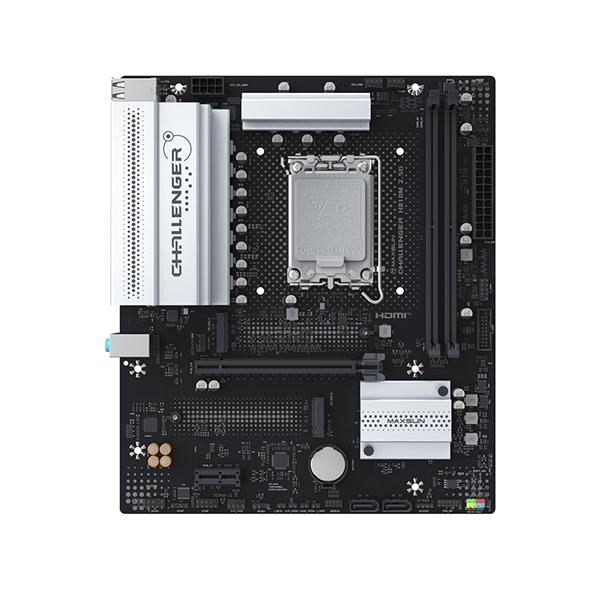 Maxsun Scheda Madre Challenger H810M 2.5G (LGA 1700, ATX, Micro ATX (mATX)), Scheda madre
