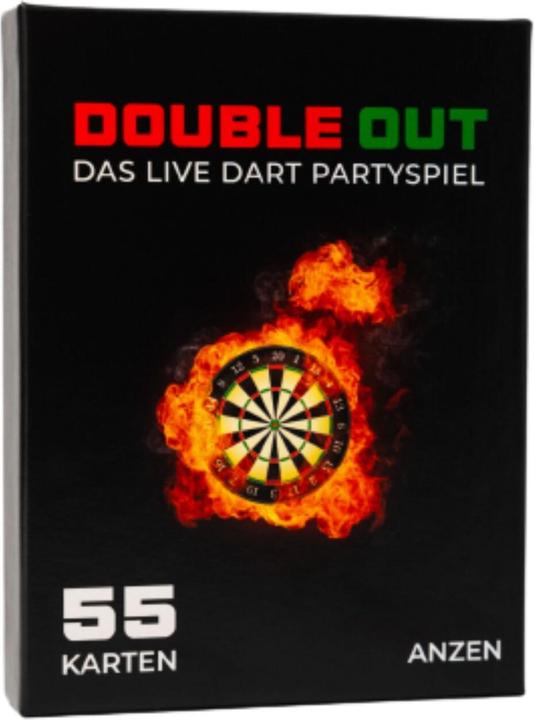 Anzen Spiele ANZEN - DOUBLE OUT - Le jeu de fléchettes à boire en direct