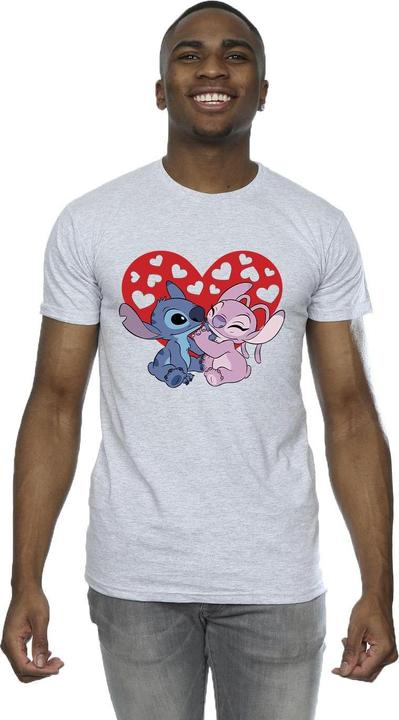 Produktbild Disney Lilo & Stitch Hearts TShirt (XXL)