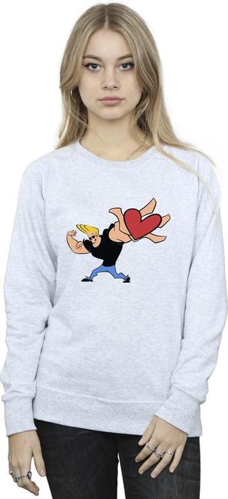 Produktbild Johnny Bravo Heart Present Sweatshirt (XL)