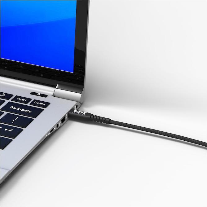 Produktbild Port Designs Cable Type C To Type C 2 M (2 m, USB 2.0, 100 W)