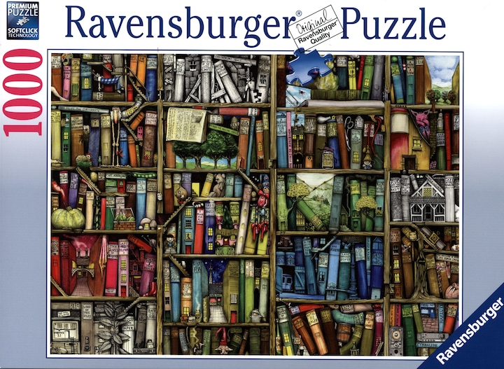 Produktbild Ravensburger Magisches Bücherregal (1000 Teile)
