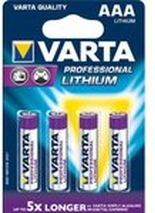 Produktbild Varta ULTRA Lithium (4 Stk., AAA, 1100 mAh)