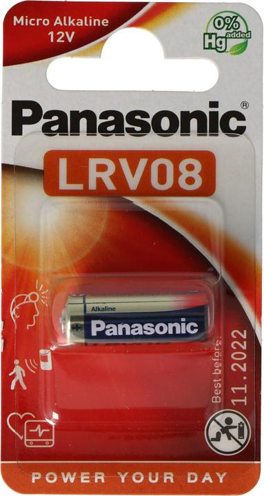 Produktbild Panasonic LRV08L/1BE Micro Alkaline Batterie Alkaline LRV08, MN21, V23GA, GP23A (1 Stk., LRV08, 38 mAh)