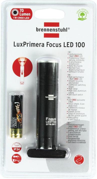 Actual product image Brennenstuhl Torch (9.70 cm, 70 lm)