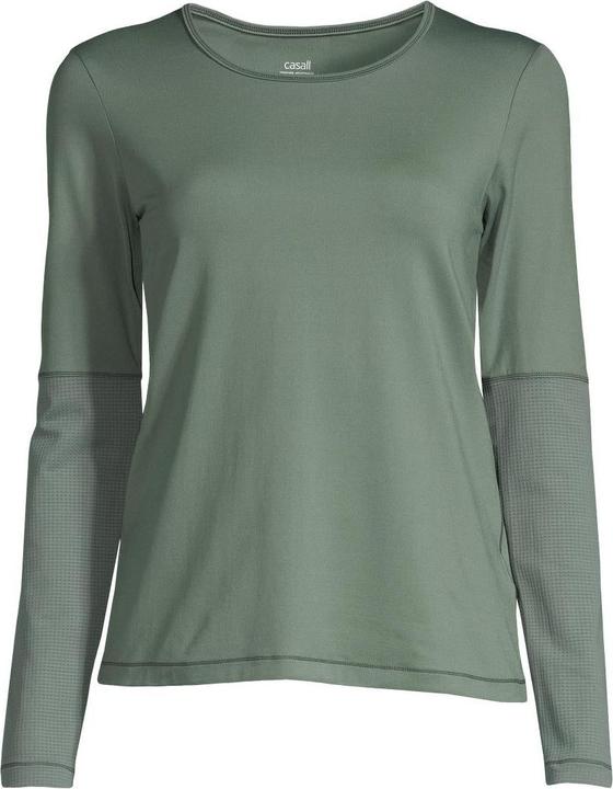 Actual product image CASALL Essential Langarm-T-Shirt mit Mesh-Detail (40)