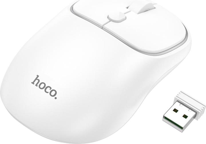 Actual product image Hoco BT Mouse GM25, 1600DPI, white (Wireless)