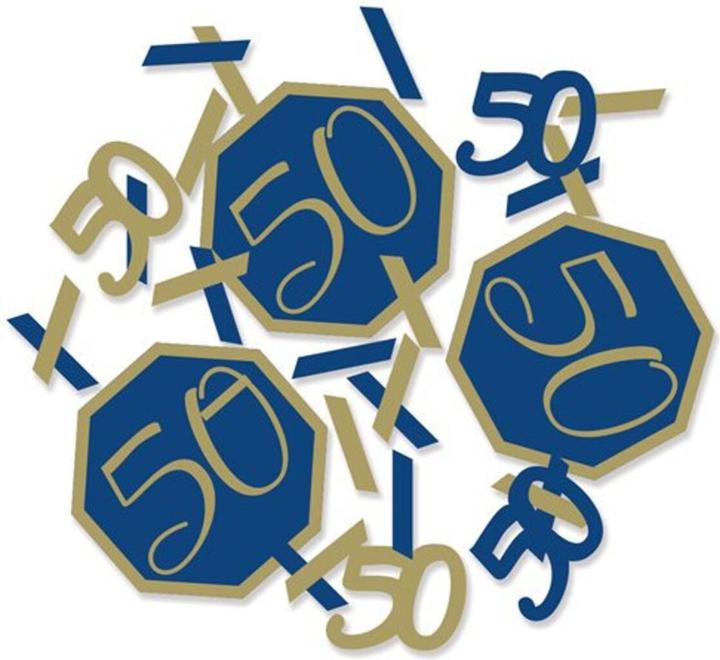 Actual product image Creative Party Geode 50th Confetti