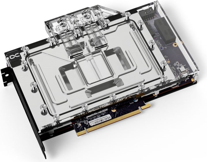 Produktbild Alphacool Eisblock Aurora Geforce RTX 4090 GameRock + Phantom mit Backplate