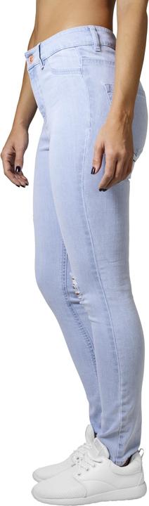 Actual product image Urban Classics Ladies High Waist Skinny Denim Pants (28)
