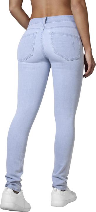 Actual product image Urban Classics Ladies High Waist Skinny Denim Pants (28)