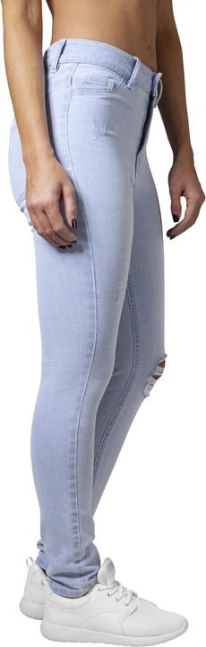 Actual product image Urban Classics Ladies High Waist Skinny Denim Pants (28)