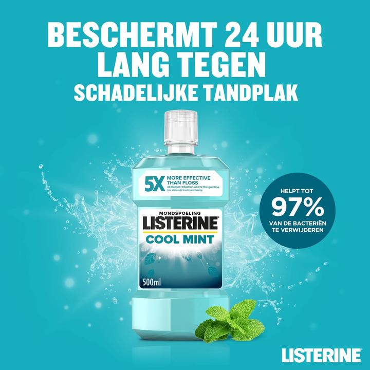 Image du produit Listerine Mouthwash Coolmint - Effective Oral Care (Bains de bouche)
