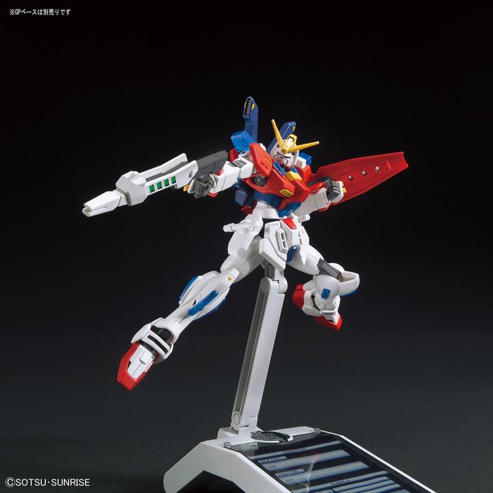 Actual product image Bandai GUNDAM Build Fighters - Model Kit - HG 1/144 - Star Burning Gundam