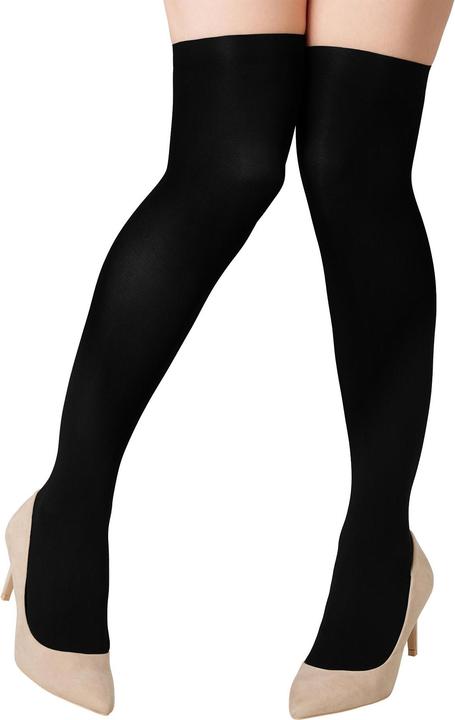 Actual product image tectake Over-the-Knee Socks black (One size)