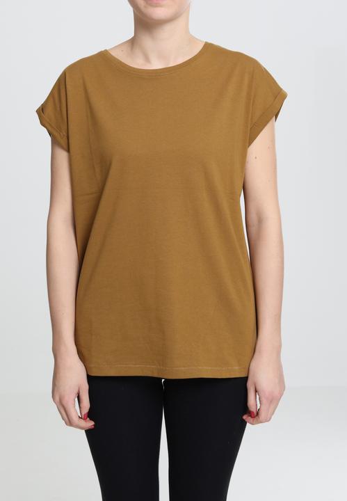 Actual product image Urban Classics Ladies Extended Shoulder Tee (L)