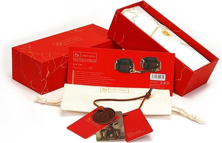 Produktbild Liebe Seele Handschellen aus Leder