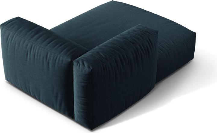 Image du produit Micadoni Chaise longue modulable gauche, "Martina", 1 Place, 176x123x75 Fabriqué en Europe (Recamière)