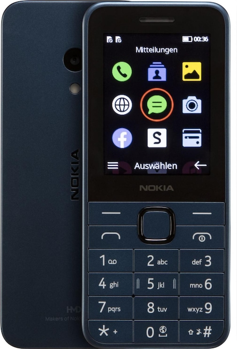 Image du produit Nokia 225 4G (2024) (2.80", 0.30 Mpx, 4G)
