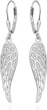Produktbild Agato Silver dangle earrings Angel wings AGUC2360L