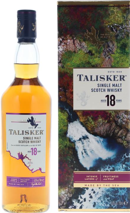 Produktbild Talisker 18 Years (Single Malt, Scotch Whisky, 1 x 70 cl)