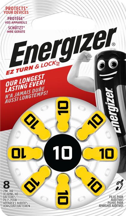 Produktbild Energizer Hearing Aid 10 (8 Stk., PR70, 92 mAh)