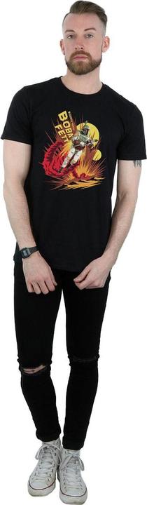 Immagine prodotto Star Wars Boba Fett Rocket Powered Maglietta Uomo (M)