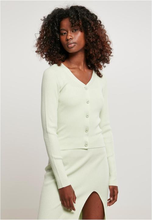 Produktbild Urban Classics Ladies Short Rib Knit Cardigan (XXL)