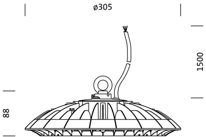 Produktbild Siteco LED-Hallenleuchte (28000 lm)