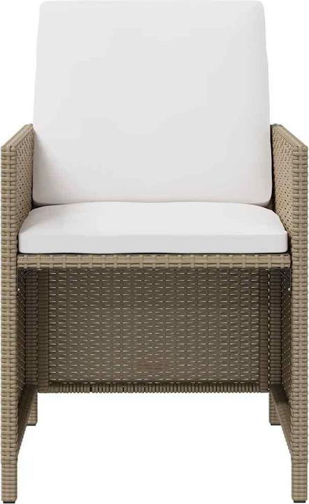 Produktbild vidaXL Gartenstuhl und Hocker