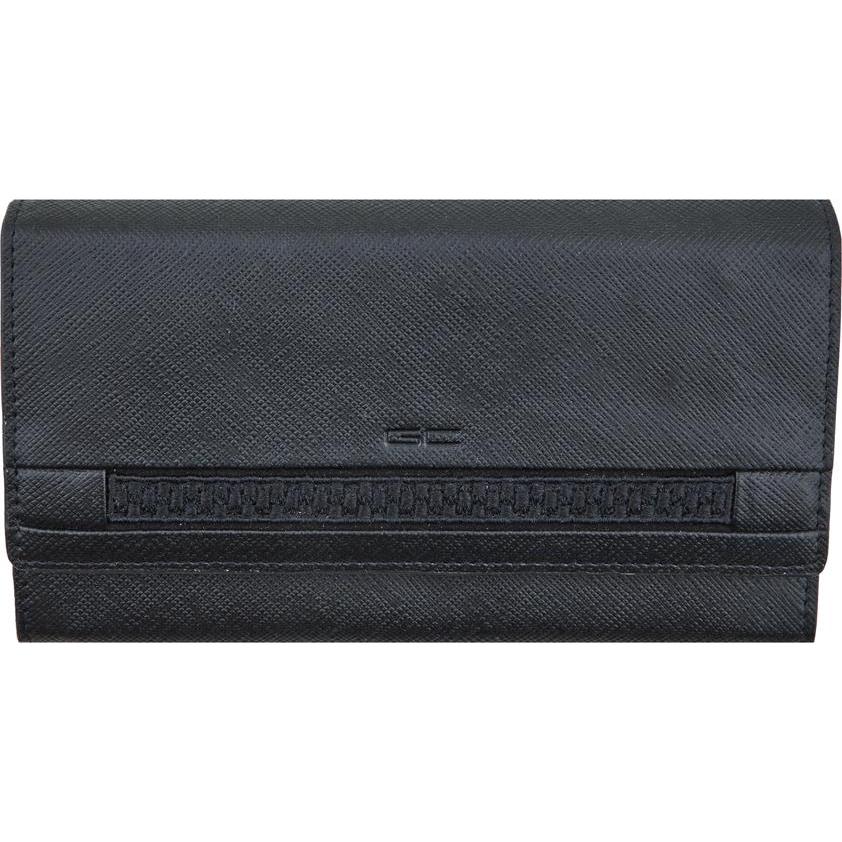 Giorgio Carelli, Damen, Portemonnaie, Damen Geldbörse, breit, Valentin, Schwarz